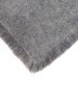 Rustik RS 01 Grey Dört Tarafı Saçaklı Pamuklu Yıkanabilir Kilim